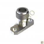 1.85mm 67 GHz, 0.009" Accept Pin Diameter, 2 Hole 0.625″ Long Mounting Flange Female Connector