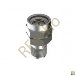 1.85mm 67 GHz, 0.012" Accept Pin Diameter, Thread-In Male Connector