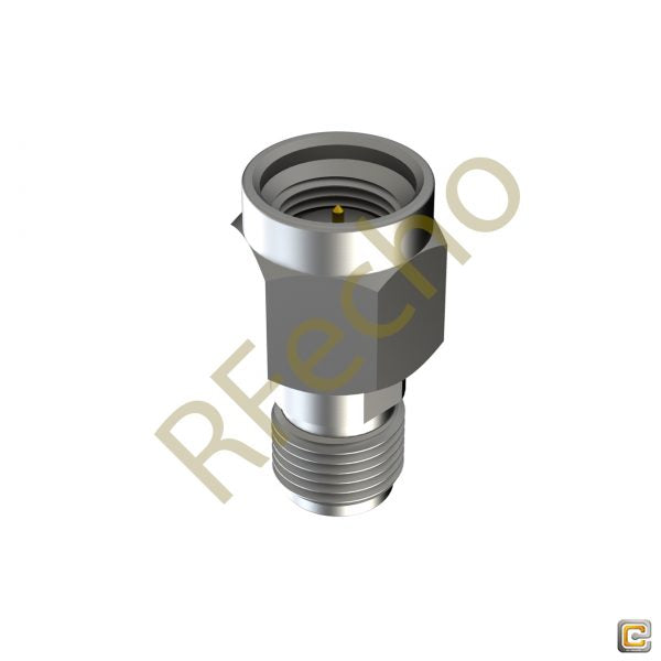 2.92mm 40 GHz, 0.009″ Accept Pin Diameter, Thread In Male Connector