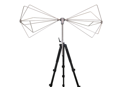 20 MHz to 200 MHz, N Female, 1KW   OBC-022-1KW-4   EMC Biconical Antenna