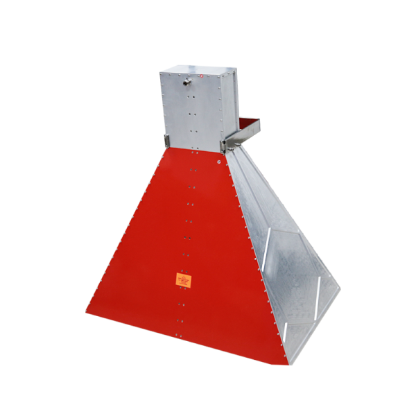 15 dBi Gain, 1 GHz to 2 GHz, Multi Octave Horn Antenna OBH-1020-15