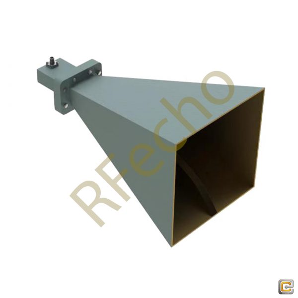 13.5 dBi Gain, 3.5 GHz to 8 GHz, Multi Octave Horn Antenna  OBH-350D-15