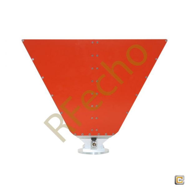 10.5 dBi Gain, 0.8 GHz to 12 GHz Broadband Dual Ridged Horn Antenna OBH-08120