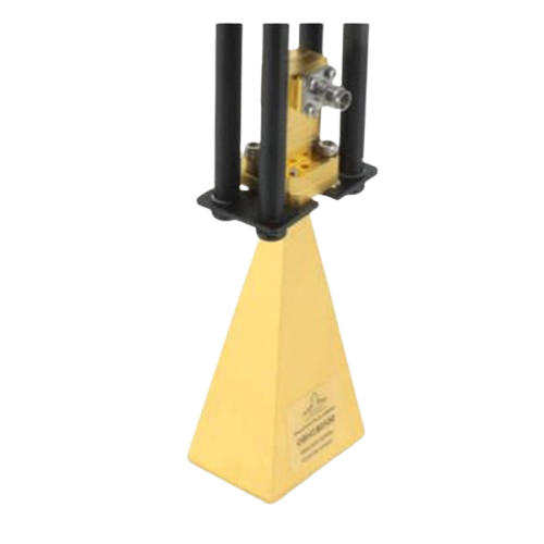 20 dBi Gain, 18 GHz to 50 GHz Broadband Dual Ridged Horn Antenna OBH-180500-20