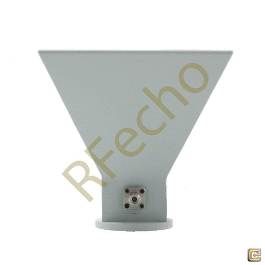 8.25 dBi Gain, 2 GHz to 20 GHz Broadband Dual Ridged Horn Antenna OBH-20200-C