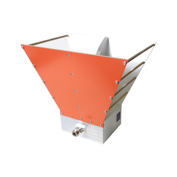 10.5 dBi Gain, 0.8 GHz to 8 GHz Broadband Dual Ridged Horn Antenna OBH-880