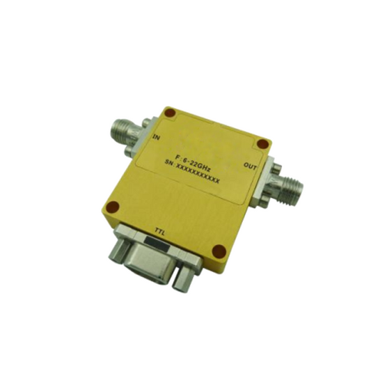 Absorptive Digital Control Attenuator 6 ¨C 22GHz . ODA0506002200A