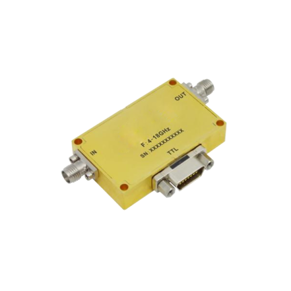 Absorptive Digital Control Attenuator 4-18GHz . ODA0804001800B