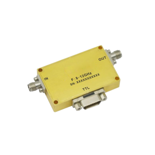 Absorptive Digital Control Attenuator 8-12GHz . ODA0808001200B