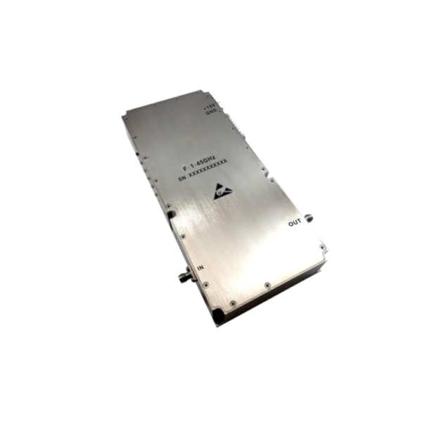 1.6W Ultra Wide Band Power Amplifier . 1GHz~45GHz . OPA3201004500A