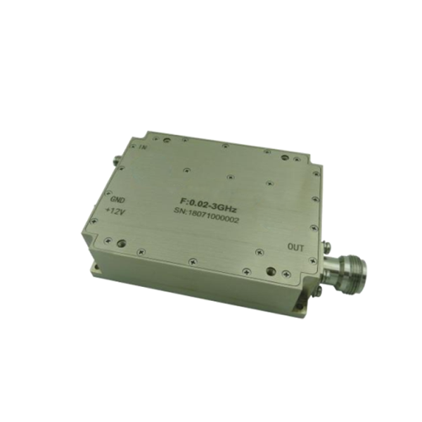 Wide Band Power Amplifier . 0.02GHz~3GHz . OPA3300020300A