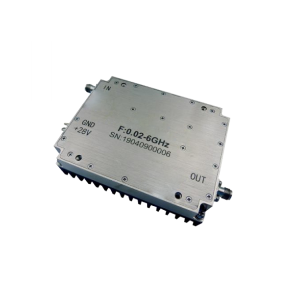 Wide Band Power Amplifier . 0.02GHz~6GHz . OPA3300020600D