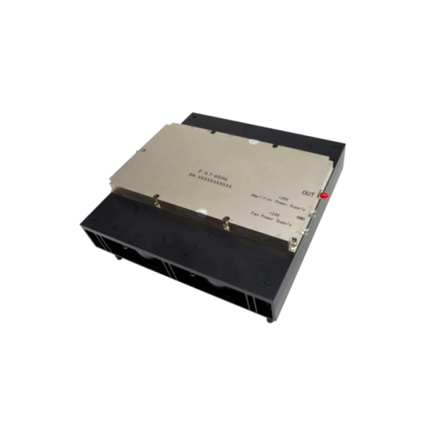 Wide Band Power Amplifier . 0.7GHz~6GHz . OPA4100700600A