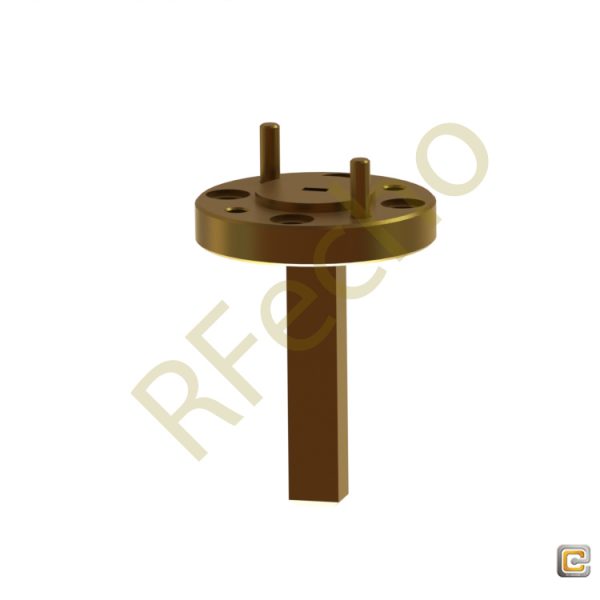 6.5 dBi Gain, 90 GHz to 140 GHz, WR-08 Waveguide Probe Antenna