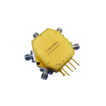 Absorptive Coaxial   SP4T Switch from 0.1GHz to 0.52GHz .OSR0400100052A