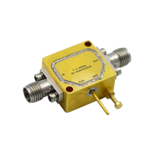 Hermetical Sealed AbsorptiveVoltageControl Attenuator 4 - 30GHz . OVA3004003000B