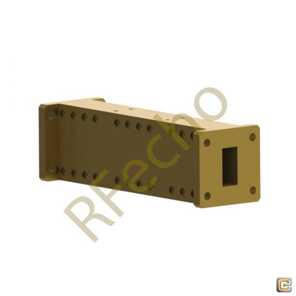 RF Low Pass Filter 10GHz to 25GHz WR-75 Waveguide low pass Filter with Rejection Frequency 10GHz to 25GHz