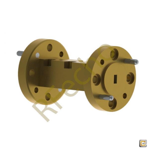 RF High Pass Filter 104GHz to 200GHz Waveguide High pass filter rejection 40dB DC-100GHz