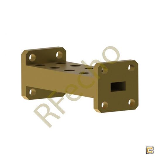 33GHz to 37GHz Ka Band Waveguide Bandpass Filter Rejection Frequency 39GHz to 46GHz Passive Bandpass Filter