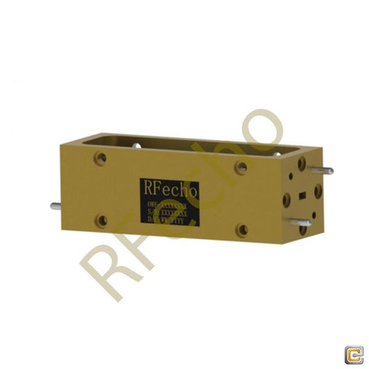 RF Passive Low Pass Filter 50GHz to 84GHz E Band Waveguide low pass Filter with Rejection Frequency 87GHz to 110GHz