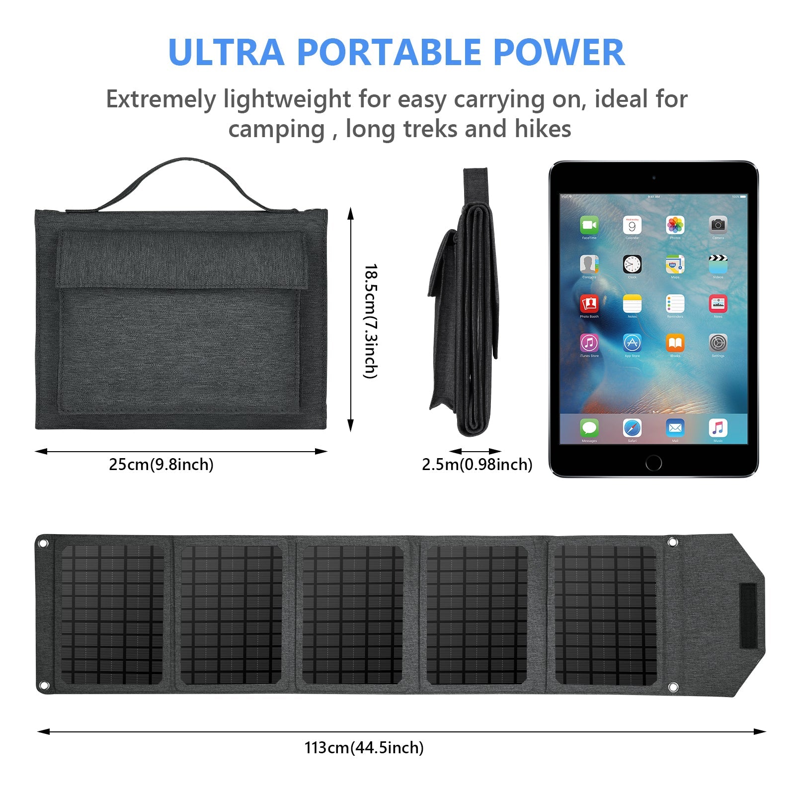 1200mAh capacity with multiple outputs, including USB, DC, and TYRE-C 5V/2.5A SP30W